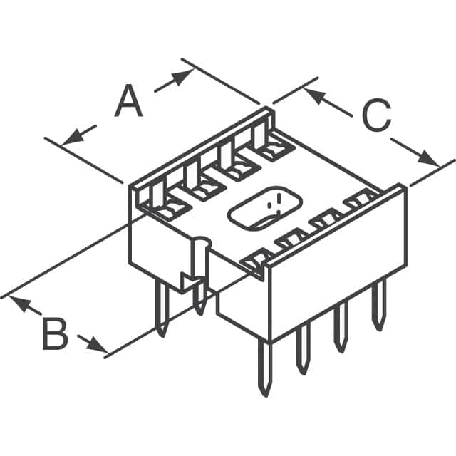 4848-6004-CP 3M  IC Sockets